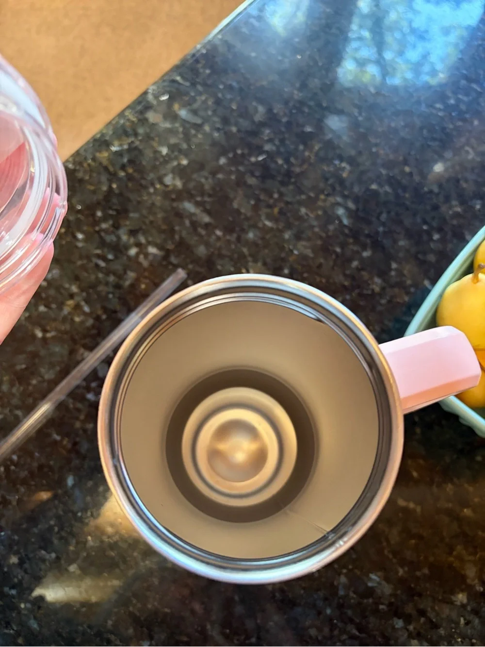 Stanley Pink Insulated Travel Mug with Handle